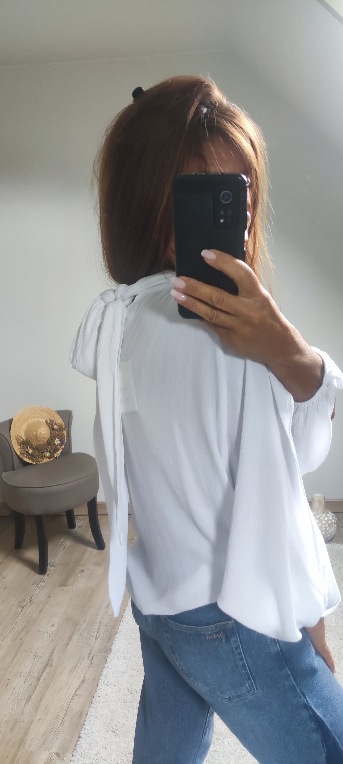 RIVIERA BLOUSE-BLANCHE