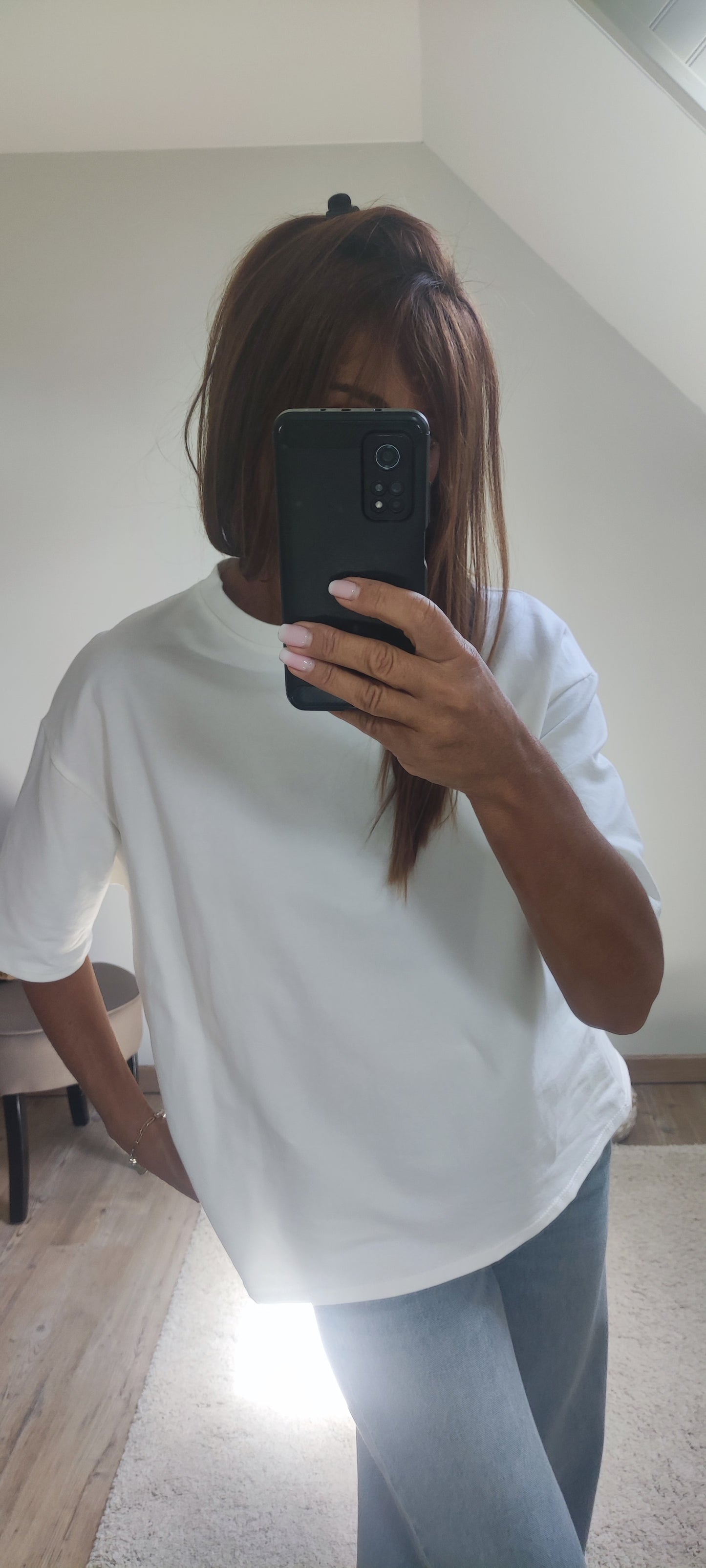 TEE-SHORT COEUR-BLANC