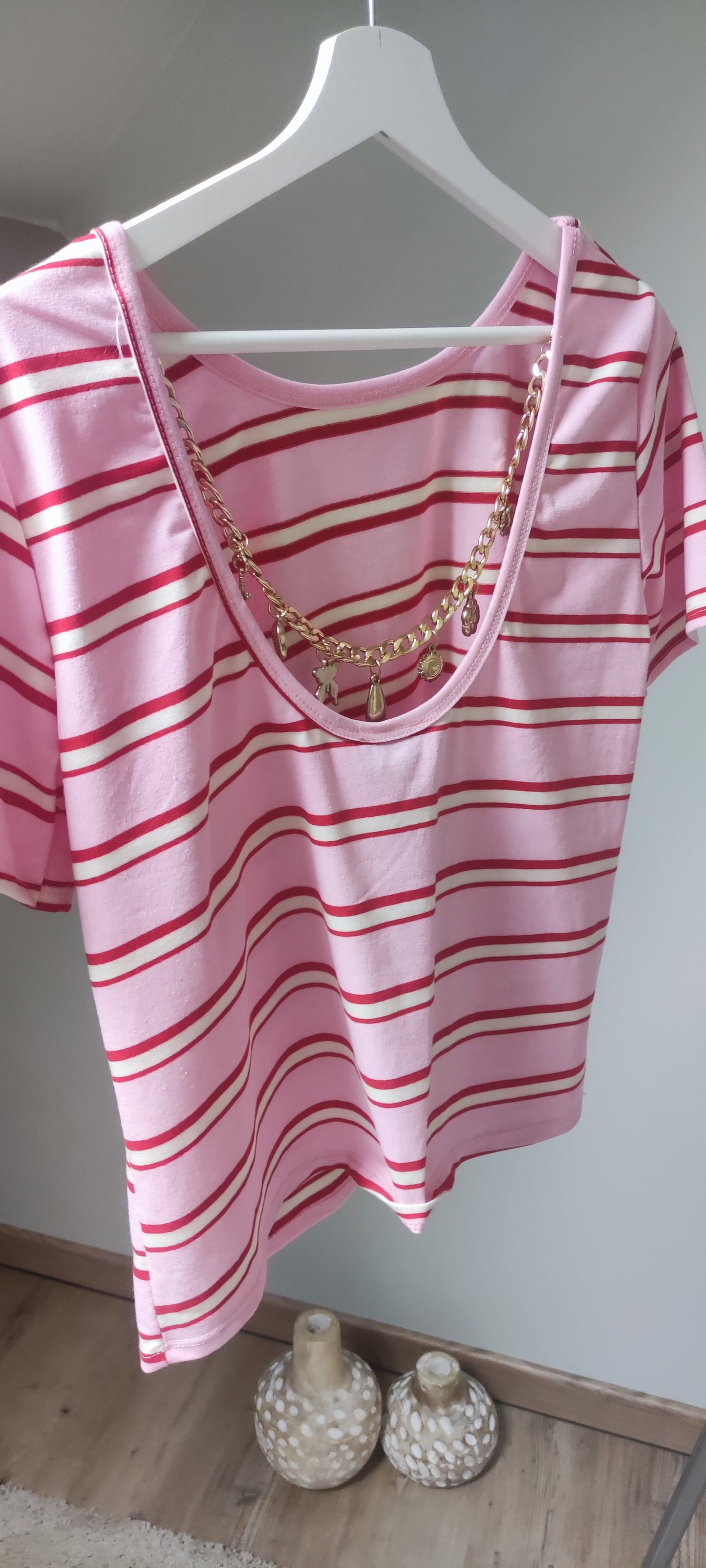 T-SHIRT-ROSE