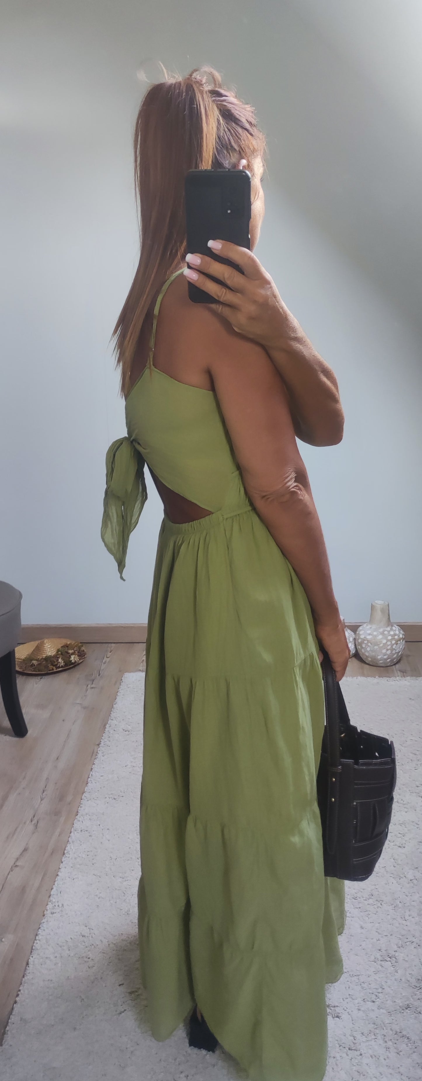 ROBE-VERT POMME