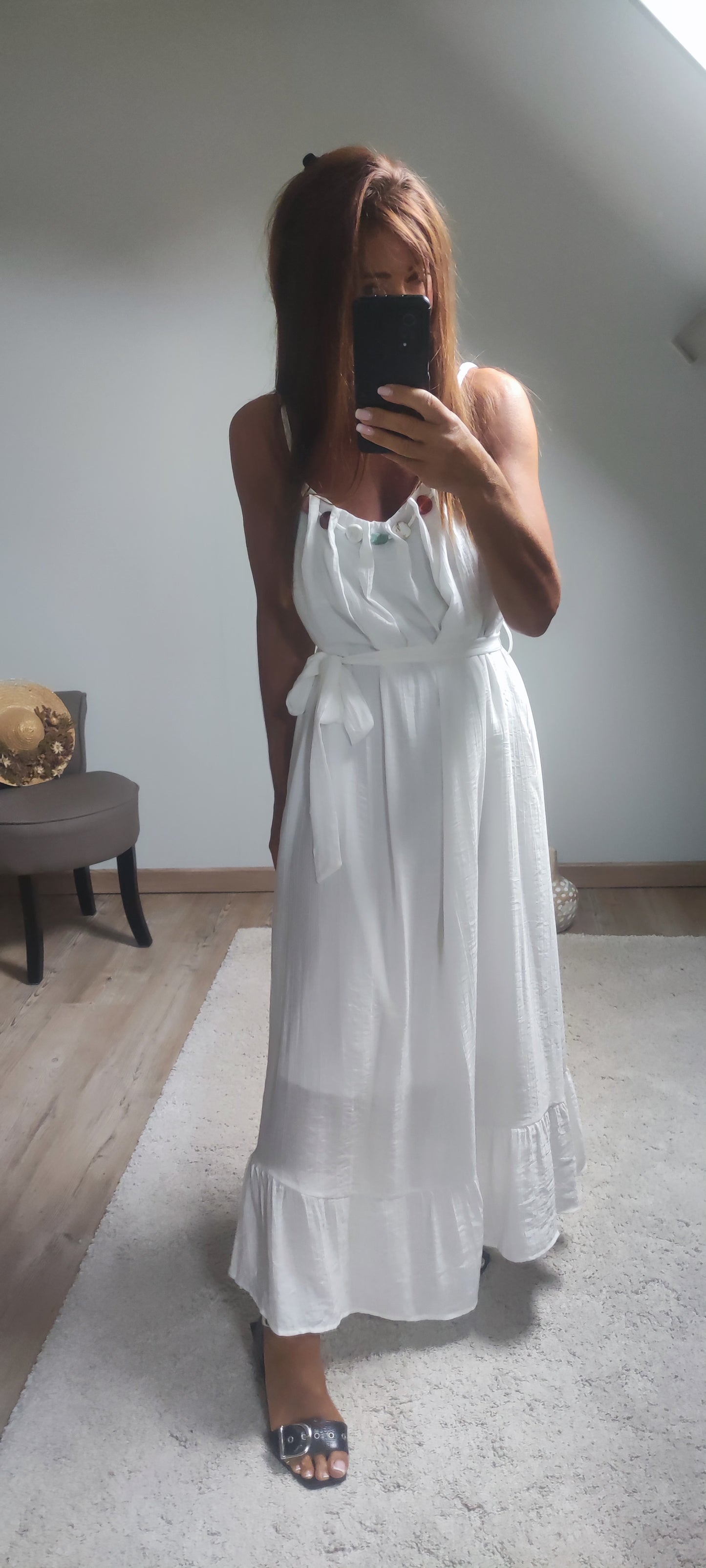 ROBE BIJOUX-BLANCHE