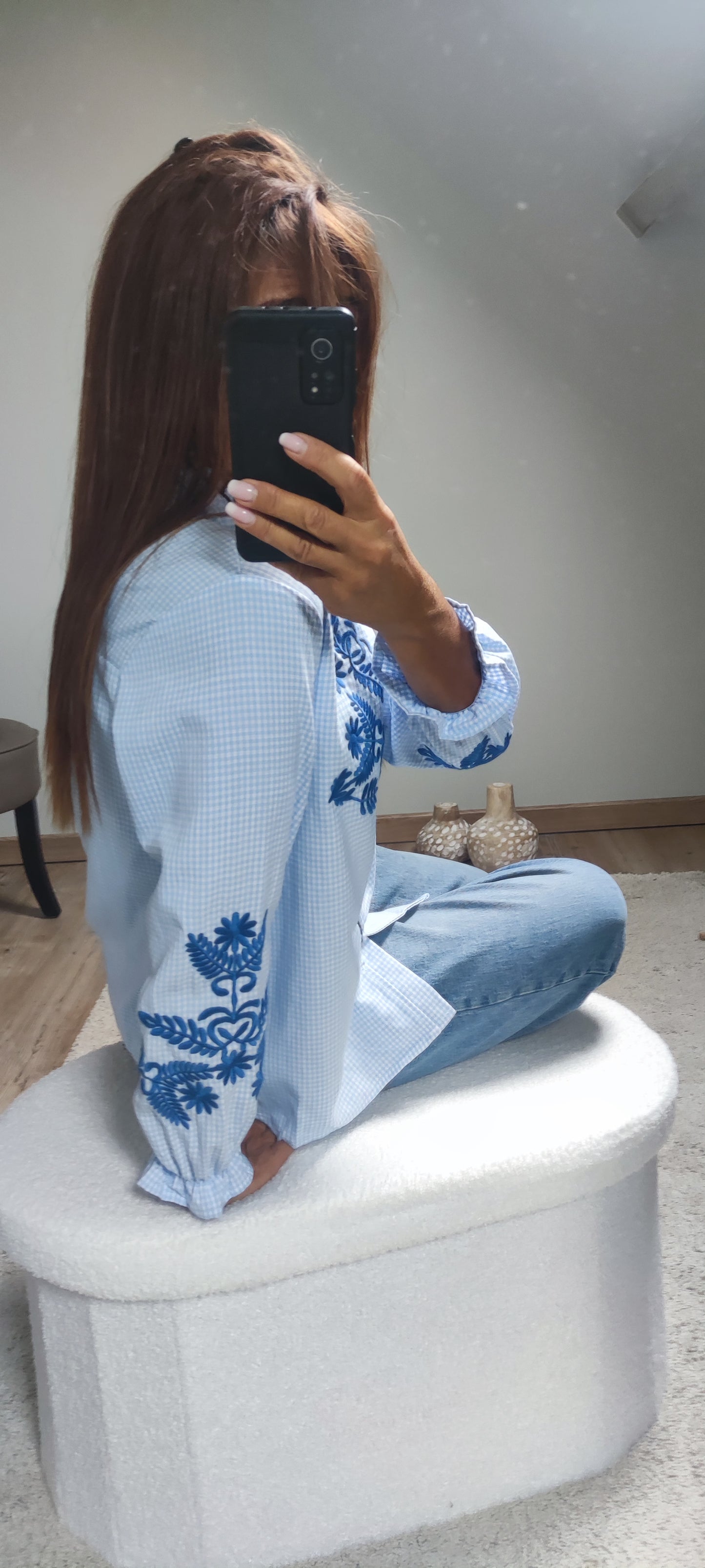 CHEMISE-BLEUE