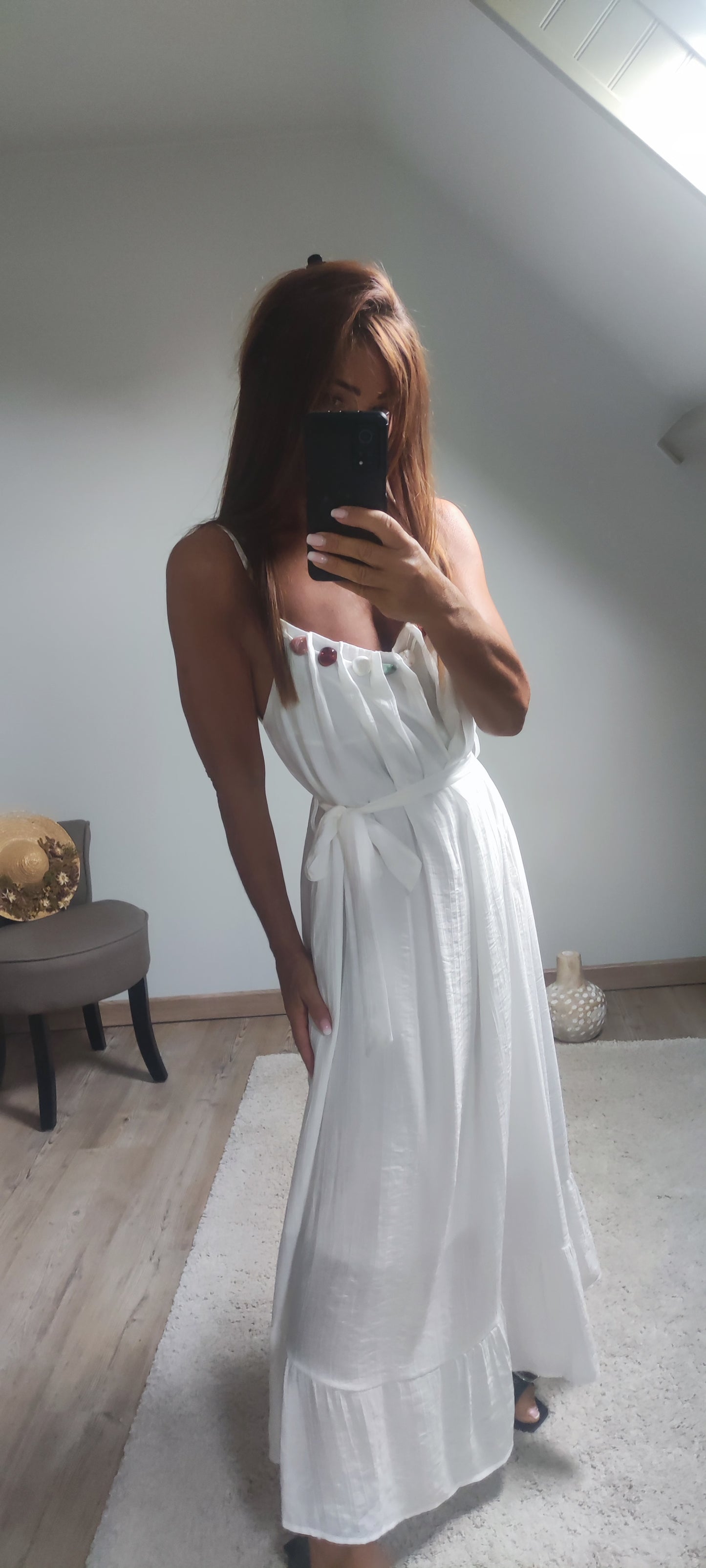ROBE BIJOUX-BLANCHE