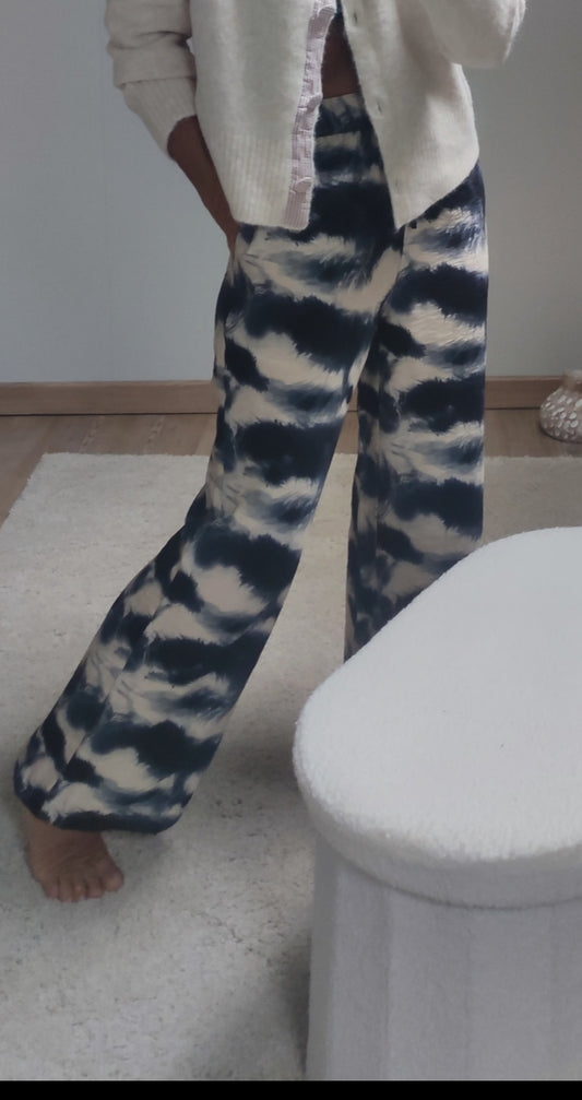 AMY NOIR- PANTALON IMPRIME