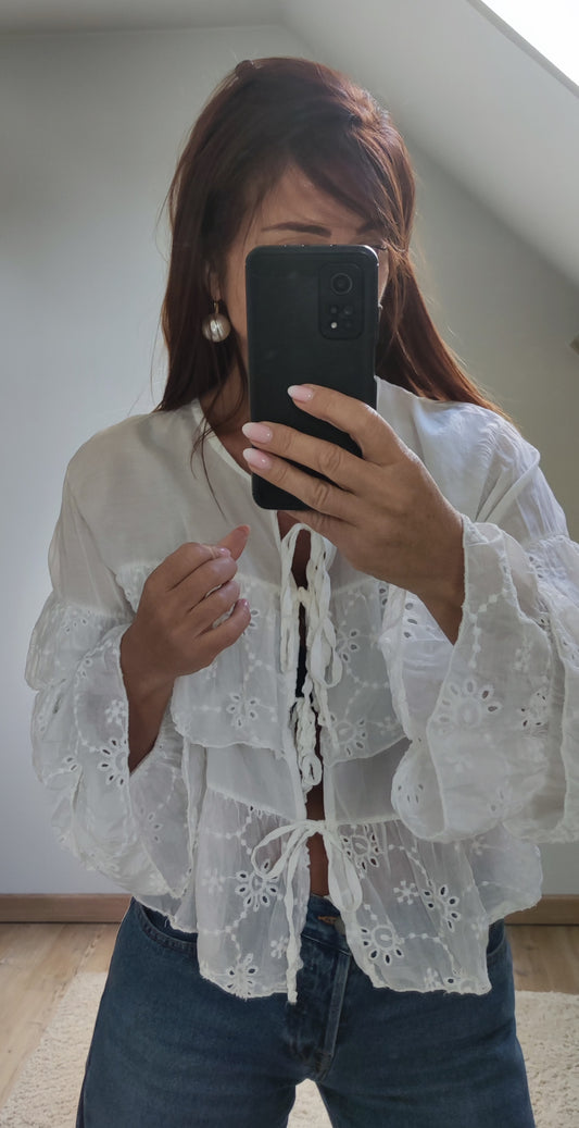 BLANC-BLOUSE
