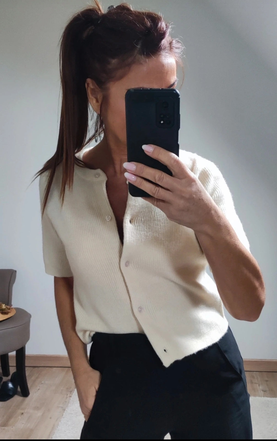 ARIANA BEIGE-CARDIGUAN