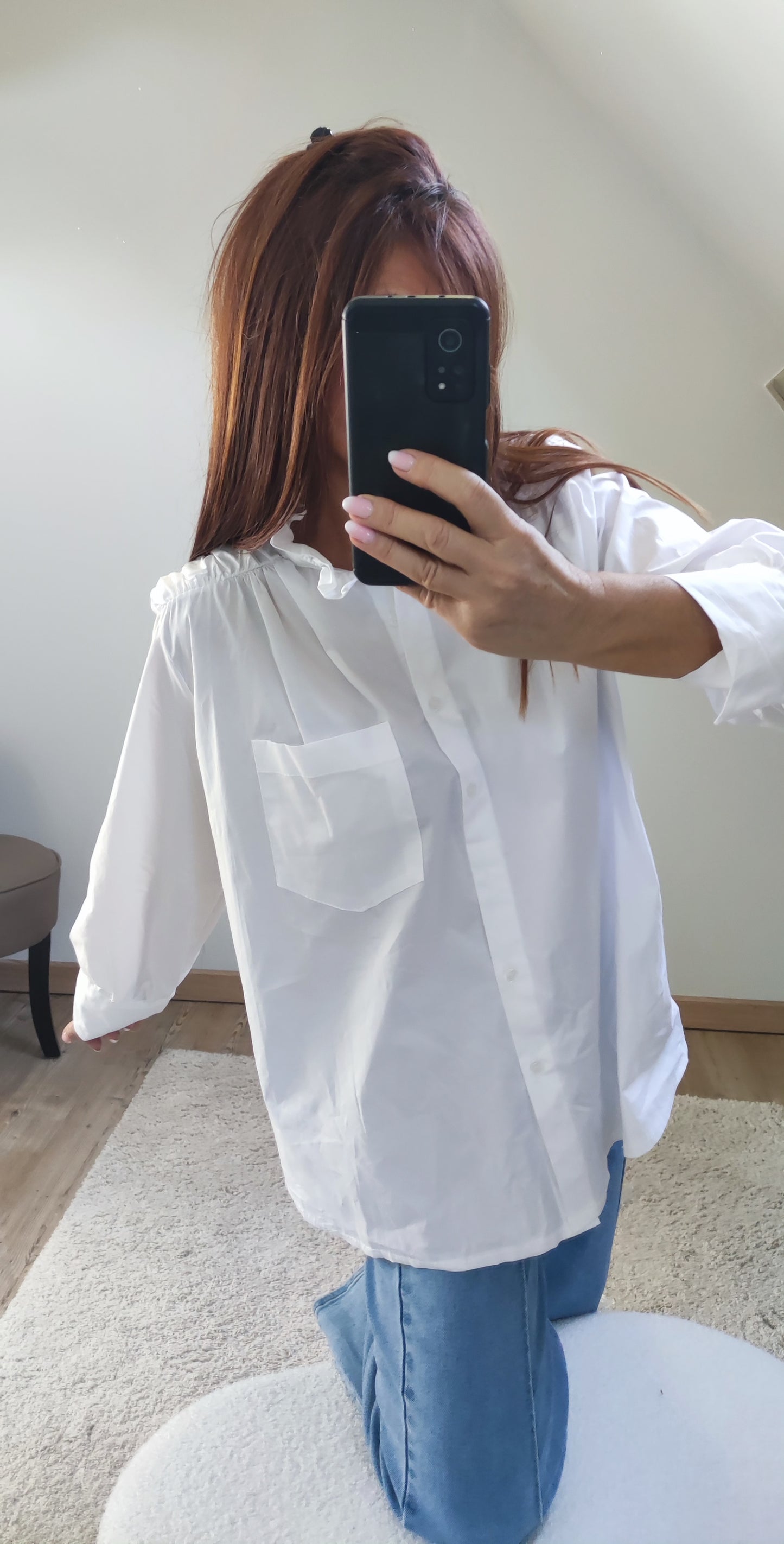 CORALIE BLANCHE-CHEMISE