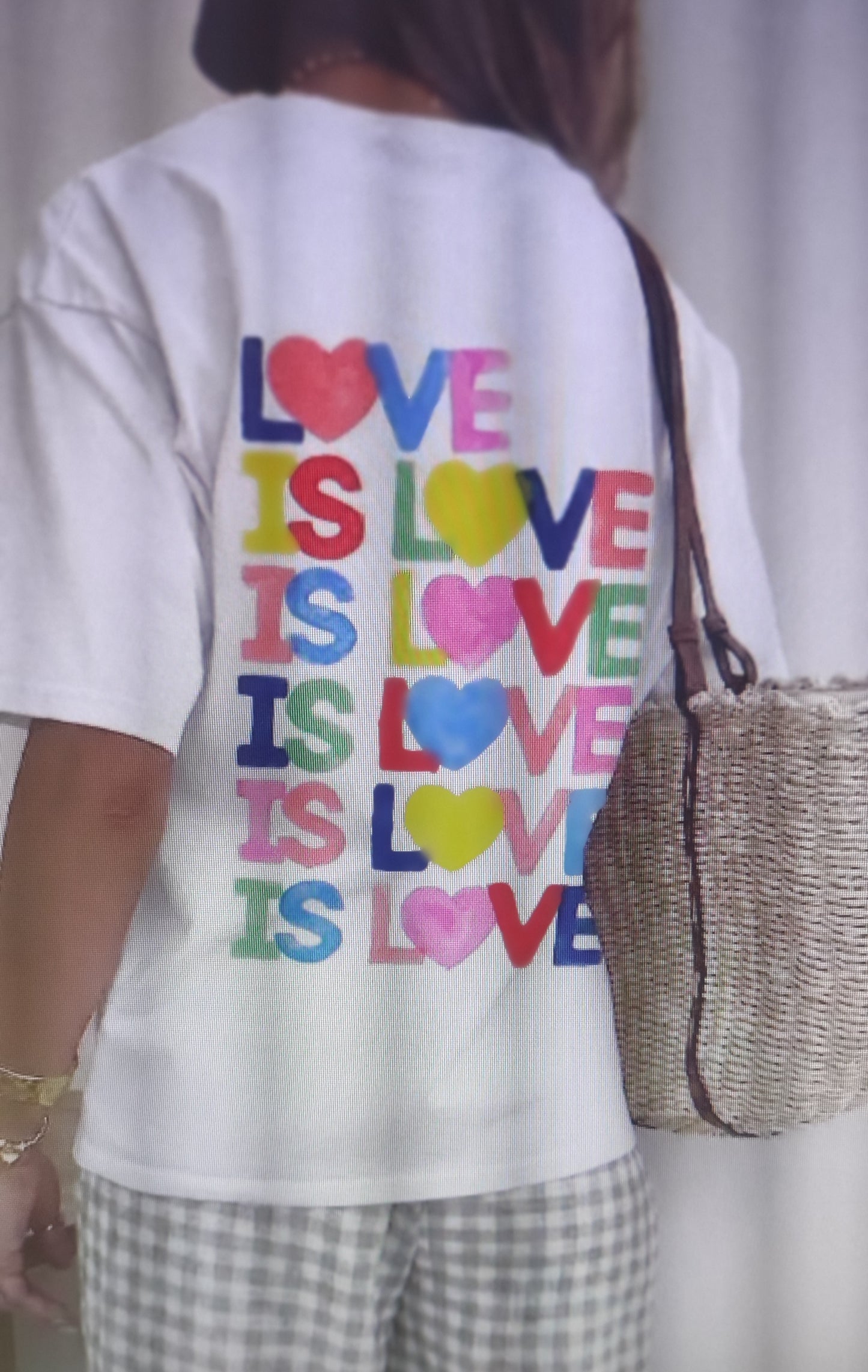 LOVE TEE-SHIRT-BLANC